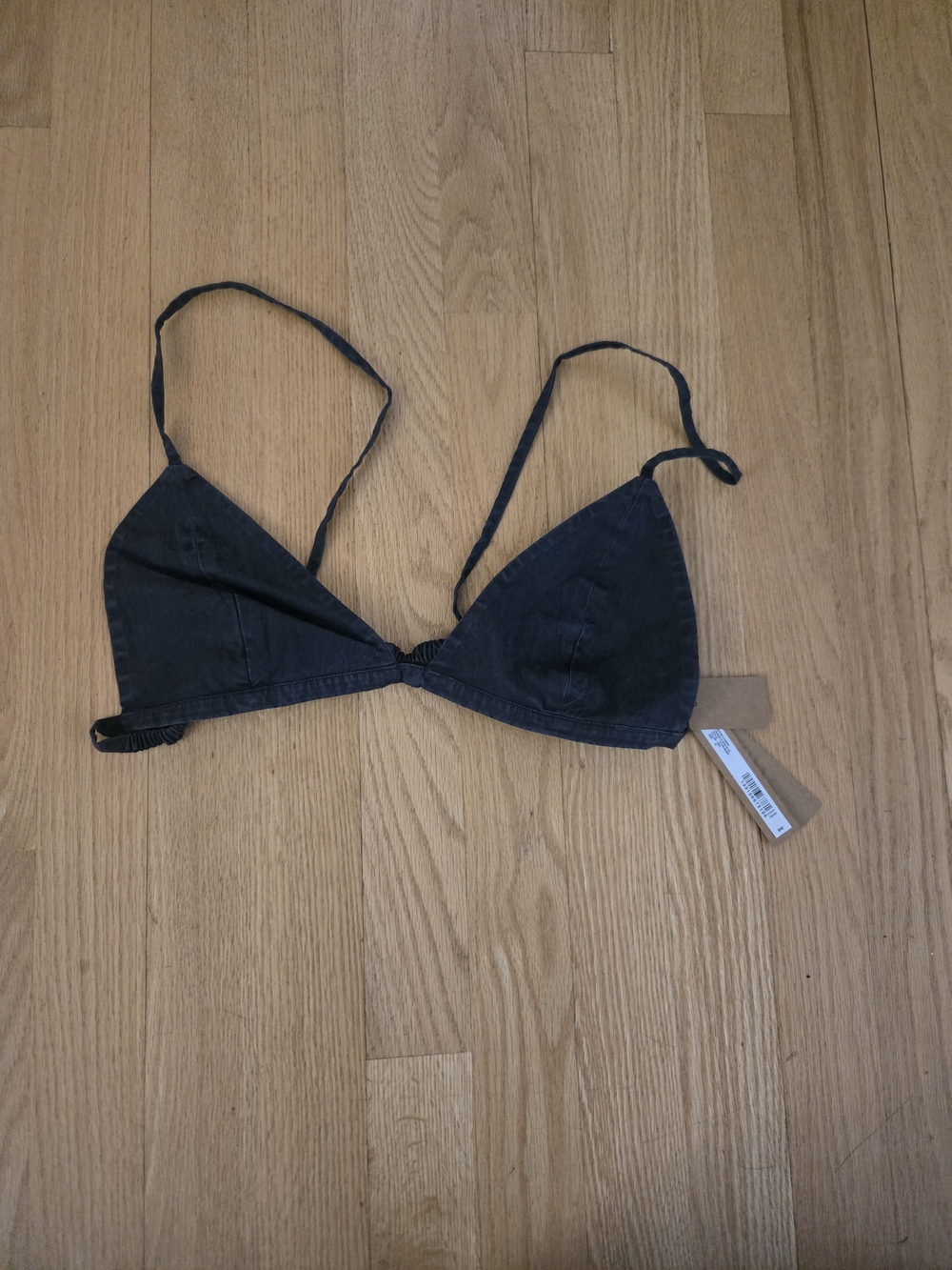 SKIMS Black Triangle Bralette